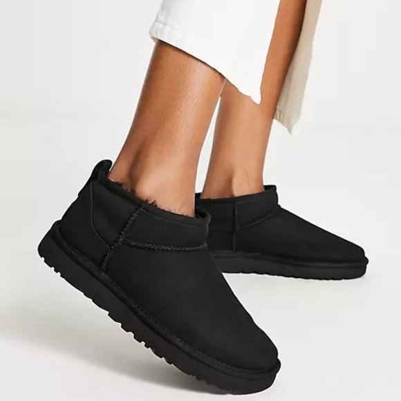 UGG Womens Classic Ultra Mini Ankle Boot - Picture 8 of 10